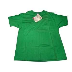 Hanes Her Way Green Cotton T Shirt Women's XL  New With Tags